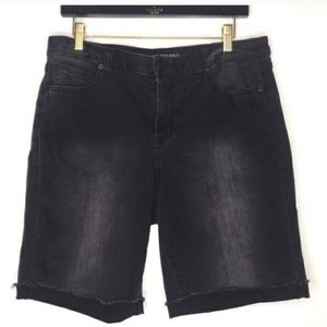 Awesome Bermuda Dark Grey Denim Shorts